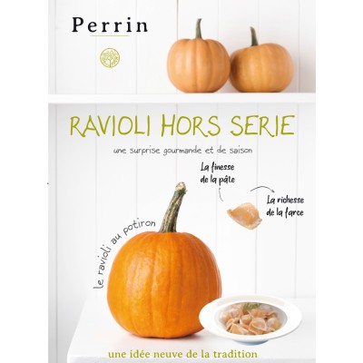 Ravioli au potiron - barquette de 4dz