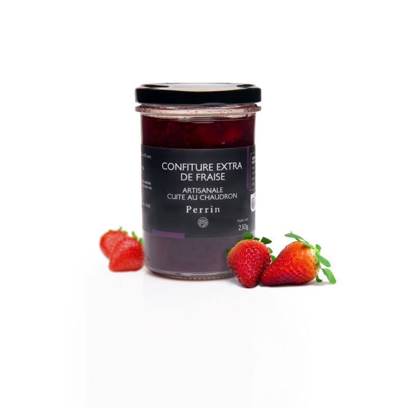 Confiture extra de fraise bio 230g