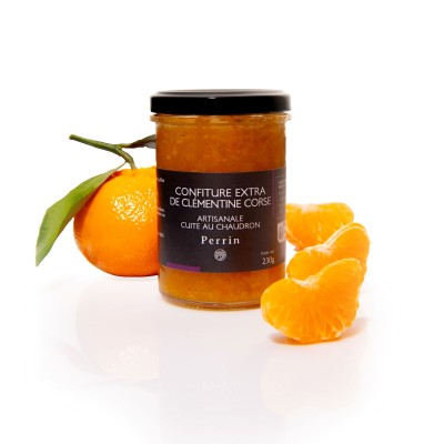 Confiture extra de Clémentine Corse 230g